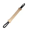 DINGO GEAR Bite Tug with 2 Handles Reinforced for Dog Training and Fun 40 x 6 cm, Jute
