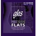 GHS M30505 Stainless Steel Bass Precision Flats String (5 Pieces Set) (45-126)