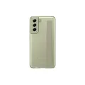 Samsung Official Clear Strap Case for Galaxy S21 FE, Olive Green