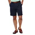 Haggar Mens Cool 18 Classic Fit Expandable Waist Casual Shorts, Navy, 48 US