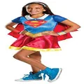 Rubie's Child Supergirl Dc Superhero Costume,6-8 Yrs