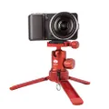 SIRUI 3T-35 Table Top/Handheld Video Tripod with Ball Head - Red