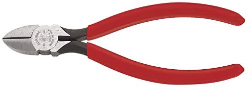 Klein Tools D202-6 Standard Diagonal Cutting Pliers with Tapered Nose, 6-Inch