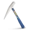 Estwing Rock Pick - 13 oz Geological Hammer with Milled Face & Shock Reduction Grip - E3-13PM