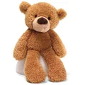 GUND 320116 Fuzzy Teddy Bear Stuffed Animal Plush, Beige, 13.5" Stuffed Animal, Beige, 34.29 cm
