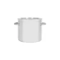 Chef Inox Premier Aluminium Stockpot, 20.0 Litre Capacity, 300 mm x 280 mm x 4 mm Size,Silver