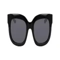 Dragon Flo LL Women's Sunglasses, Black/Luma Lens Smoke