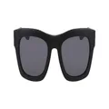 Dragon Waverly LL Women's Sunglasses, Matte Black/ Luma Lens Smoke