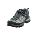 Salomon womens X Ultra Pioneer GTX Trail Running and Hiking Shoe Stormy Weather/Alloy/Yucca 9 US