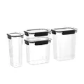 Lemon & Lime Crystal Fresh Food Container 4-Piece Set