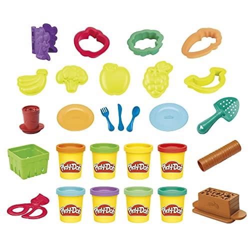 Play-Doh Grow Your Garden Toolset Made with Sustainable Plastics, 20 Accessories, 8 Colors, Kids Toys for 3 Year Old Boys & Girls & Up