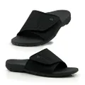 Zullaz Men's Slide, Black, Size 46 Euro (Size 12.5-13 US)