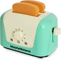 Casdon Morphy Richards Toaster | Pop-Up Toy Toaster for Children Aged 3+ | Includes 2 Pieces of Pretend Toast for Realistic Play!, Teal