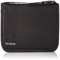 Samsonite Unisex-Adult RFID Zip Close Travel Wallet, Black, One Size, RFID Zip Close Travel Wallet