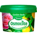 Scotts Osmocote Controlled Release Fertiliser for Garden Beds Fertiliser 500g - 4 Months Feed with Trace Elements - All Purpose - Suitable for Trees, Shrubs, Flowering and Vegetables