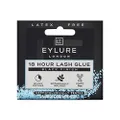 Eylure lash adhesive glue, latex-free, 18 hour, black, 4.5ml