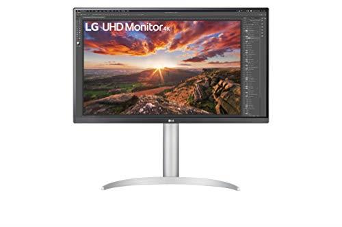 LG 27UP850N 27 inch 4K UHD Monitor with IPS (3840 x 2160) Display DCI-P3 95%, Vesa HDR 400, USB Type-C, HDMI, AMD Freesync, White