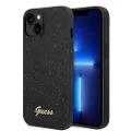 Guess Glitter Flakes Case - iPhone 14+ Plus 6.7" - Black