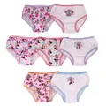 Disney Girls Minnie Seven Pack Underwear Briefs, Minnie7pk, 8 US, Minnie7pk, 8