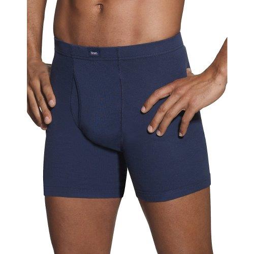 Hanes Men's 5-Pack Ultimate FreshIQ Comfort Soft Waistband Boxer with ComfortFlex Waistband Brief-Assorted Colors, X-Large