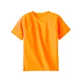 Kanu Surf Boys' Short-Sleeve Rashguard Swim Shirt - Orange - Medium (10)