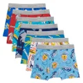 Hanes Boys' and Toddler Comfort Flex Waistband Boxer Briefs Multiple Packs Available (Assorted/Colors May Vary), 7 Pack - Prints/Stripes/Solids Assorted, 4