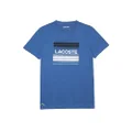 Lacoste Men's PERFORMANCE LOGO T-SHIRT T Shirt, Vaporous, Small US