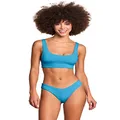 Maaji Womens Sporty Bralette Bikini Top, Blue, Large US