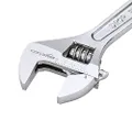 Amazon Basics Adjustable Wrench with Inch/Metric Scale, Chrome-Plated, 6-Inch (150mm)
