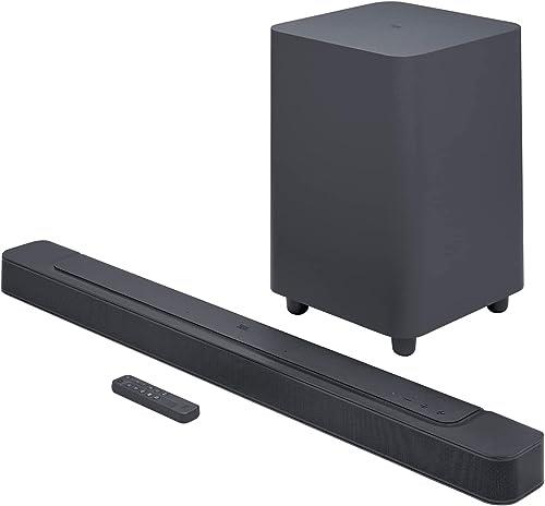 JBL Bar 500 590W 5.1 Channel Virtual Atmos Soundbar Speaker, Black