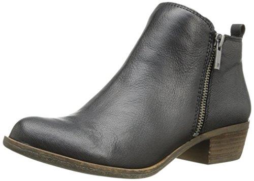 Lucky Brand Women's Basel Ankle Bootie, Black, 9.5