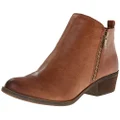 Lucky Brand Women s Basel Ankle Bootie, Toffee, 7 US
