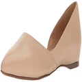 Naturalizer Women's Samantha Pointed Toe Flat, Taupe, 8 Wide