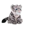 Wild Republic Snow Leopard, Cuddlekins, Stuffed Animal, 12 Inches, Kids, Plush Toy, Fill is Spun Recycled Water Bottles