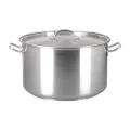 Chef Inox Elite 18/10 Stainless Steel Saucepot with Lid, 10.25 Litre Capacity, 280 mm x 170 mm Size