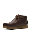 Clarks Men's Shacre Boot Ankle, Beeswax Leather, 9 US Wide