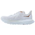 HOKA Men's Running Shoe, MACH 5, White/Copper, 8.5 US M