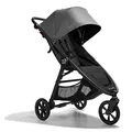 Baby Jogger City Mini GT2 Stroller (Stone Grey) - Prams & Strollers, One-Step Quick-fold, All-Wheel Suspension, Up to 29.5kg, one Handed Compact fold, All-Terrain, Newborn Approved