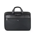 Solo Paramount 16 Inch Laptop Briefcase with Smart Strap, Black (Black) - SGB300-4
