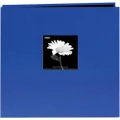 8x8 Fabric Frame Scrapbook, Cobalt Blue
