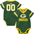 NFL Green Bay Packers Baby-Boy Dazzle Bodysuit, Team Color, 18 Months (138781160PKR18M-308)