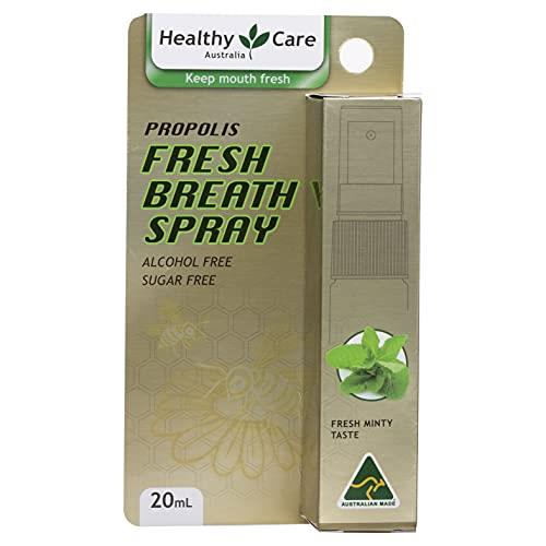 Healthy Care Propolis Fresh Breath Spray WHITE | Alcohol free and sugar free