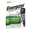Energizer Rechargeable Batteries AAA, Recharge Power Plus, Pack of 4