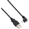 StarTech Right Angle 24 AWG Micro USB Charge Sync Cable, 0.5 Meter Length