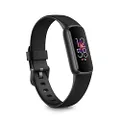 Fitbit Luxe Activity Tracker with up to 5 Days Battery Life, Stress Management Tools and Active Zone Minutes - Black/Graphite Stainless Steel (FB422BKBK-FRCJK)