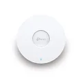 TP-Link AX1800 Ceiling Mount Wi-Fi 6 Access Point, Wireless, Dual Band, Centralised Cloud Management, Seamless Roaming, Omada Mesh, PoE+ Powered, Secure Guest Network, WPA3 Security (EAP610)
