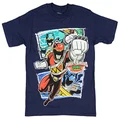 Power Rangers Little Boys' Short Sleeve T-Shirt Shirt, Navy, Small/4