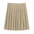 French Toast Girls' Pleated Skirt, Khaki, 4