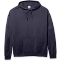 Hanes Men's Comfortwash Garment Dyed Hoodie Sweatshirt, Anchor Slate, Small