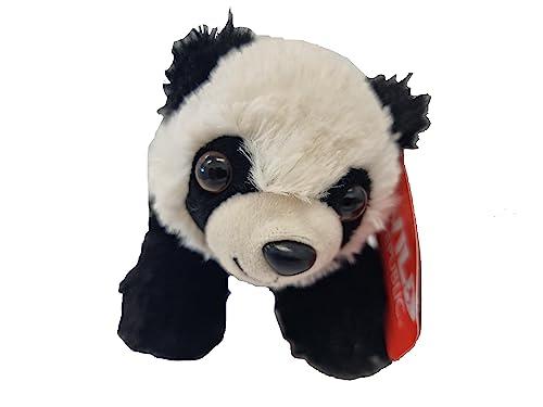 Wild Republic Panda Plush, Stuffed Animal, Plush Toy, Gifts for Kids, Hug'ems 7', Black/White